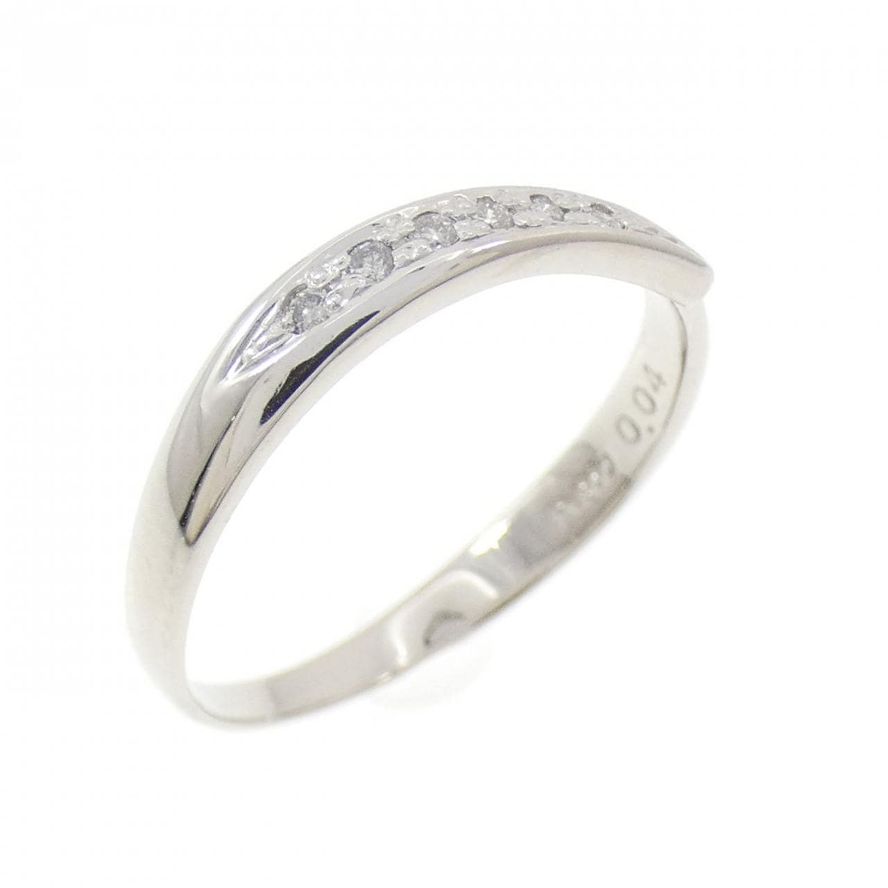 PT900 Diamond Ring 0.04CT