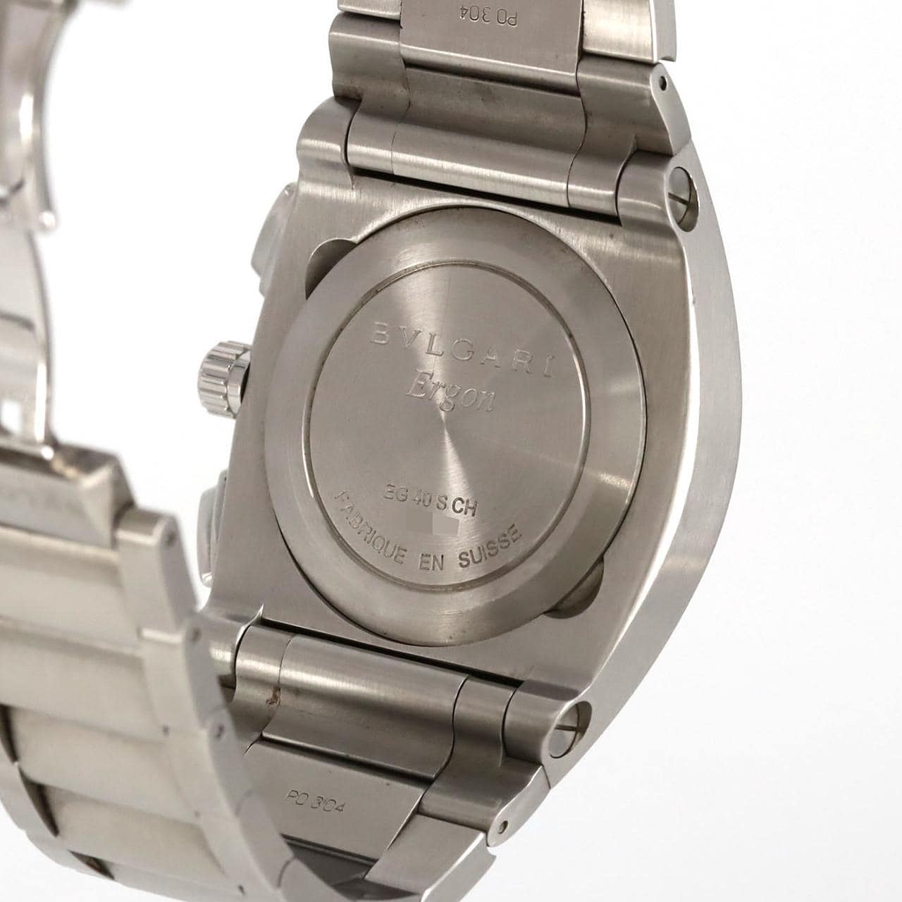 【ノーメンテナンス特価】ブルガリ エルゴンクロノグラフ EG40SCH/EG40BSSDCH/AT SS 自動巻