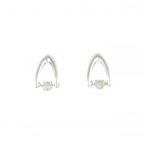 PT900 ダイヤモンド ピアス 0.20CT