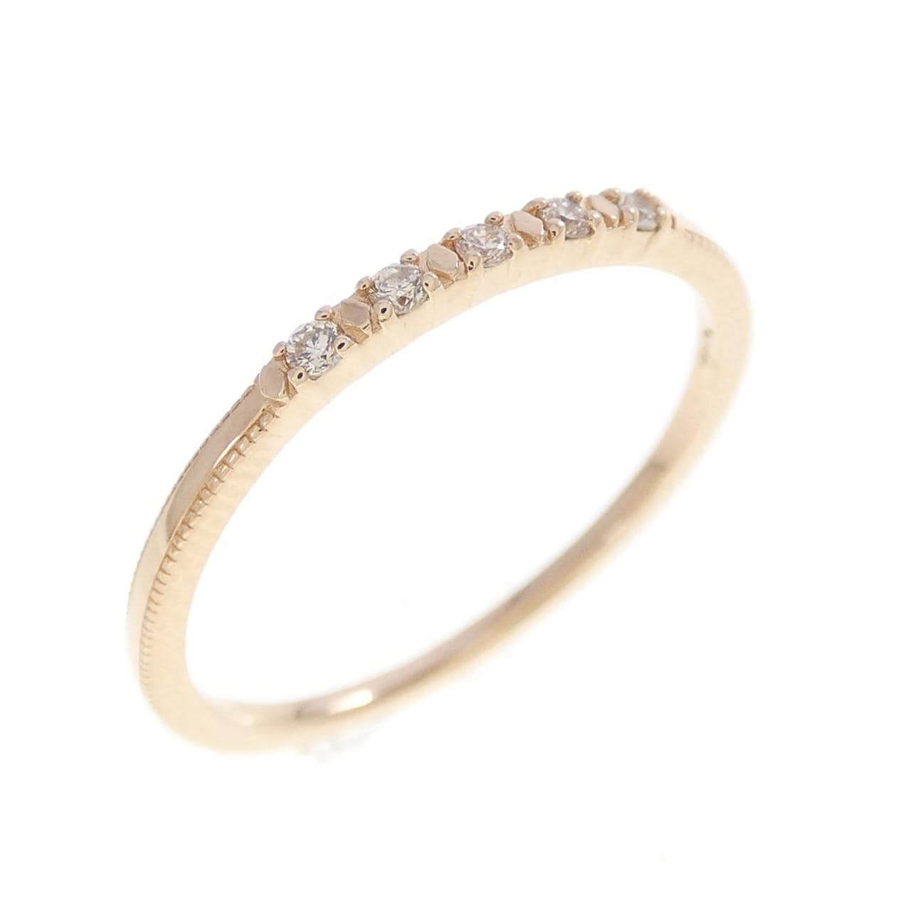 アガット ダイヤモンド リング 0.05CT