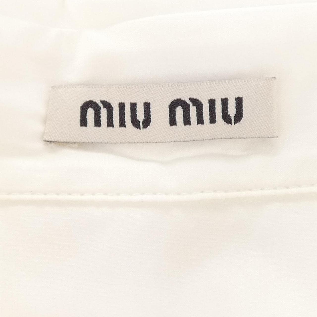 ミュウミュウ MIU MIU DNA417 F62 シャツ