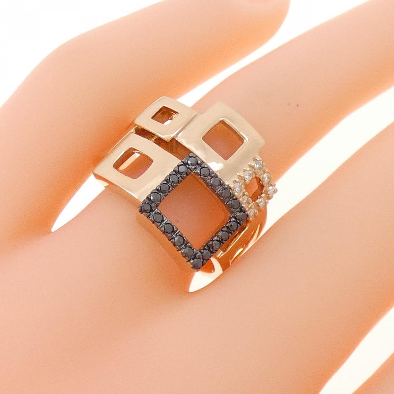K18PG/K18BG ダイヤモンド リング 0.20CT