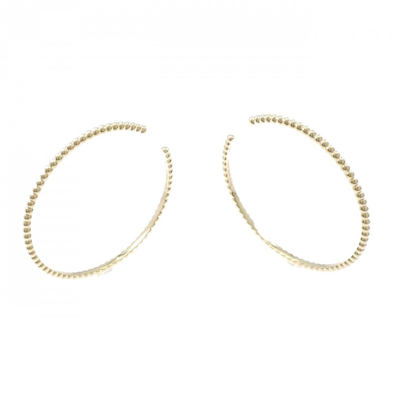 ヴァンクリーフ&アーペル ペルレ フープ ラージ ピアス