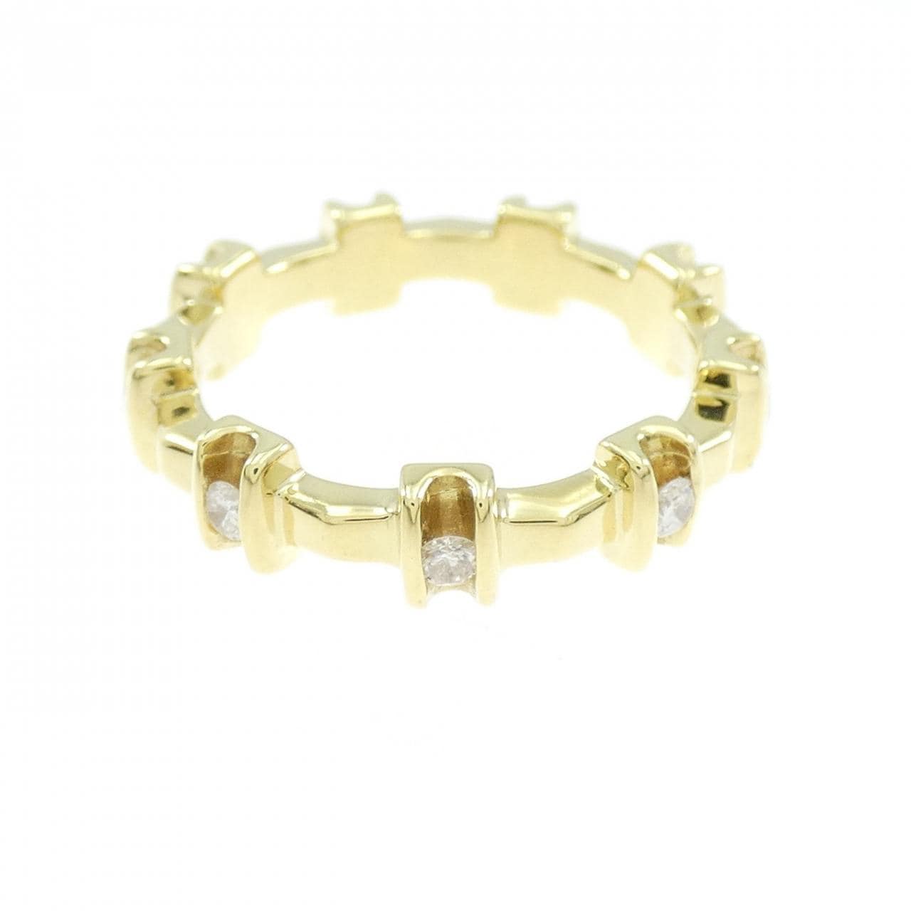 K18YG ダイヤモンド リング 0.25CT