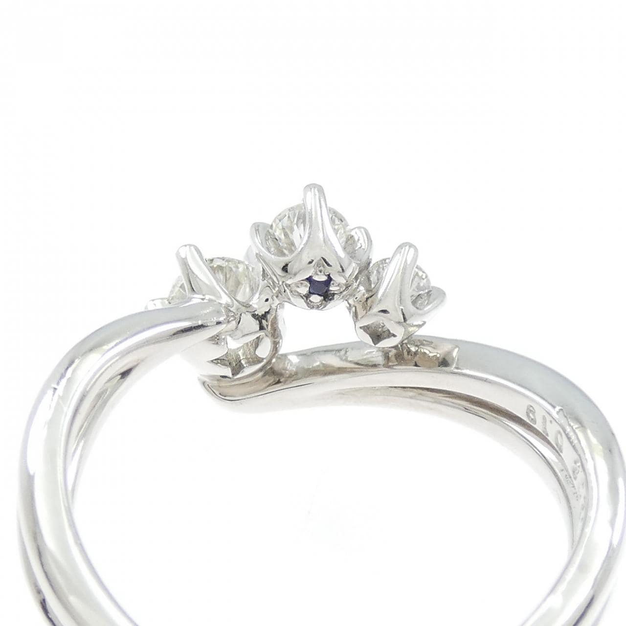 PT900 ダイヤモンド リング 0.398CT