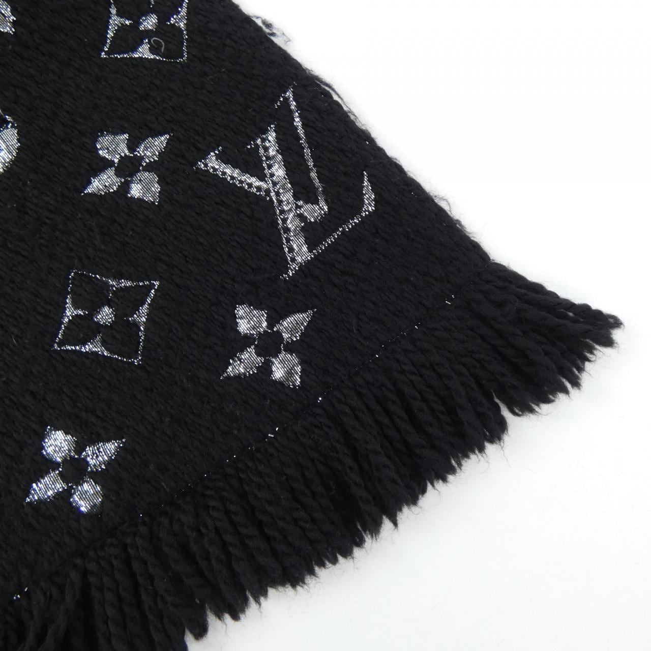 ルイヴィトン LOUIS VUITTON ロゴマニア M75833 MUFFLER