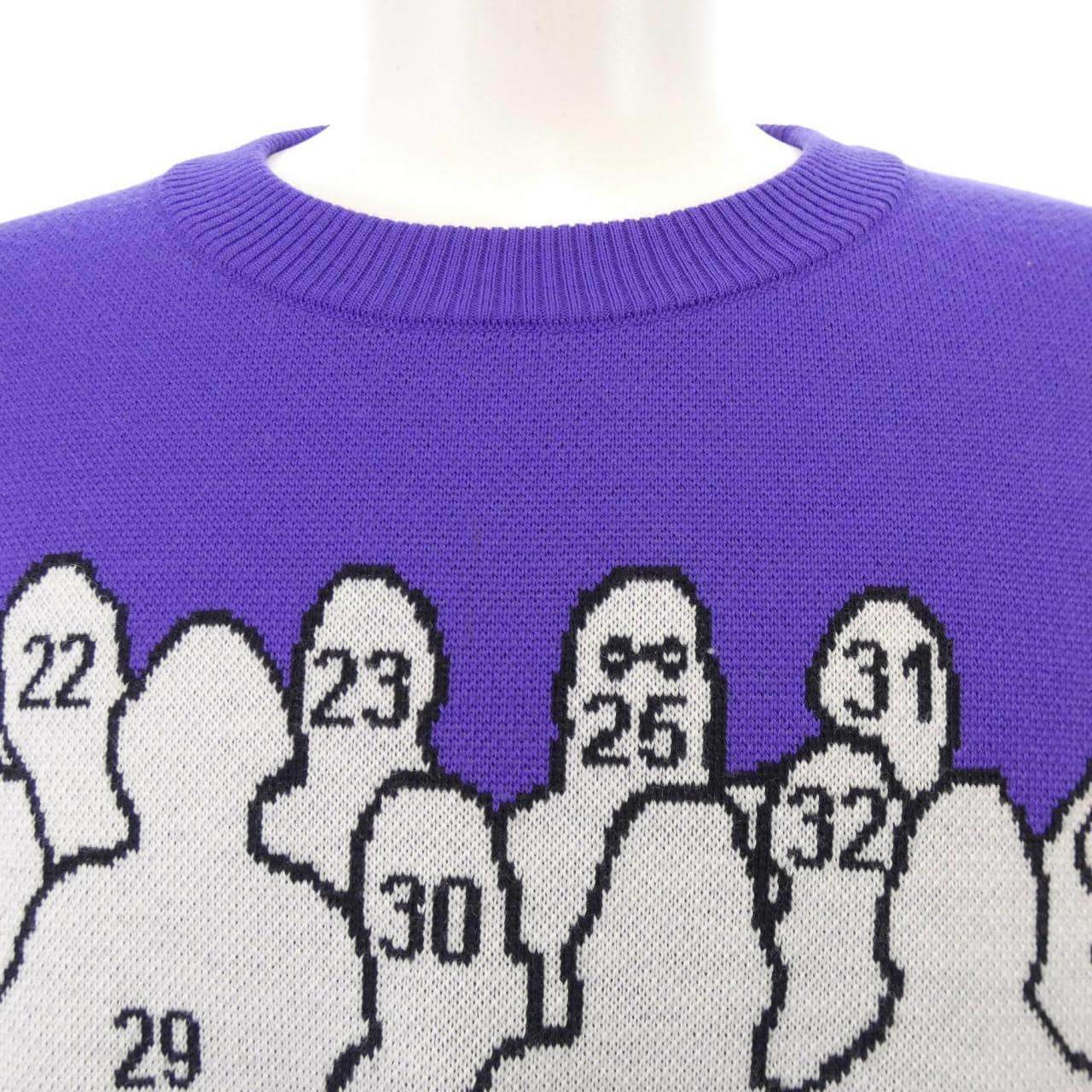 ルイヴィトン LOUIS VUITTON スタジオジャカードクルーネック HNN93WZLL ニット