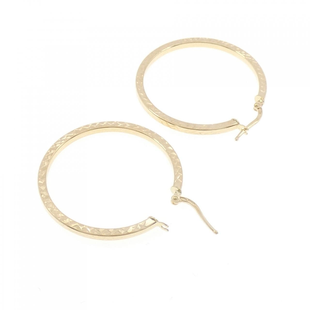 750YG フープ ピアス