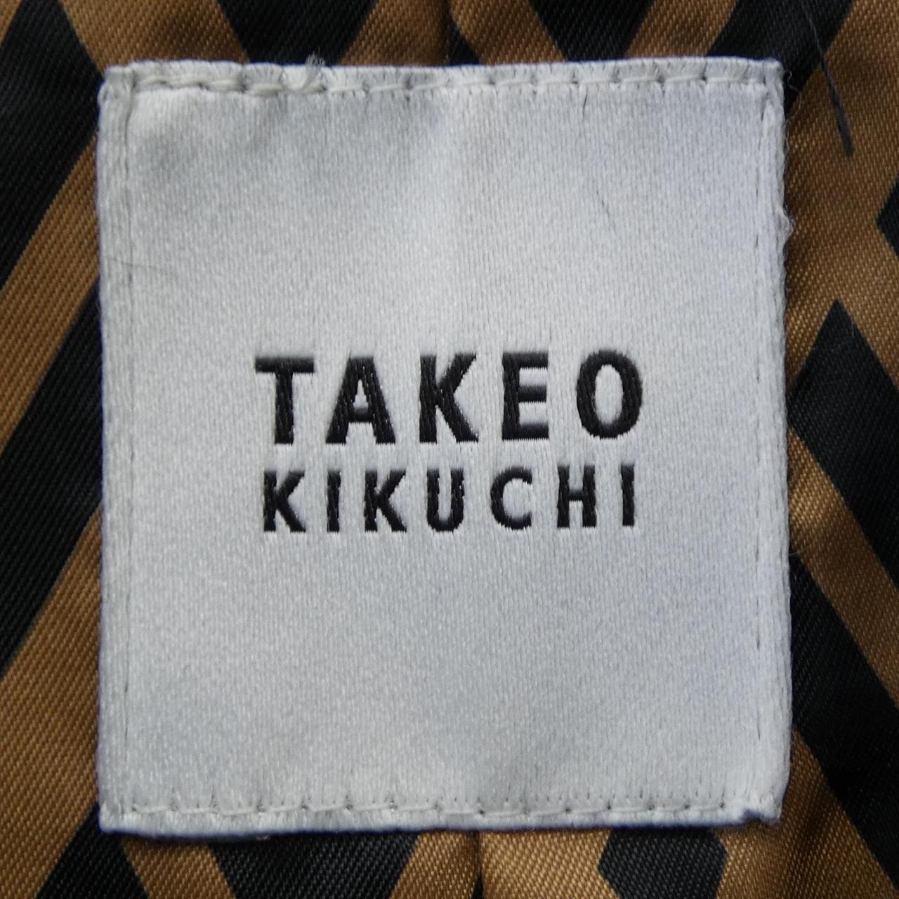 TAKEO KIKUCHI Leather Rider's Jacket