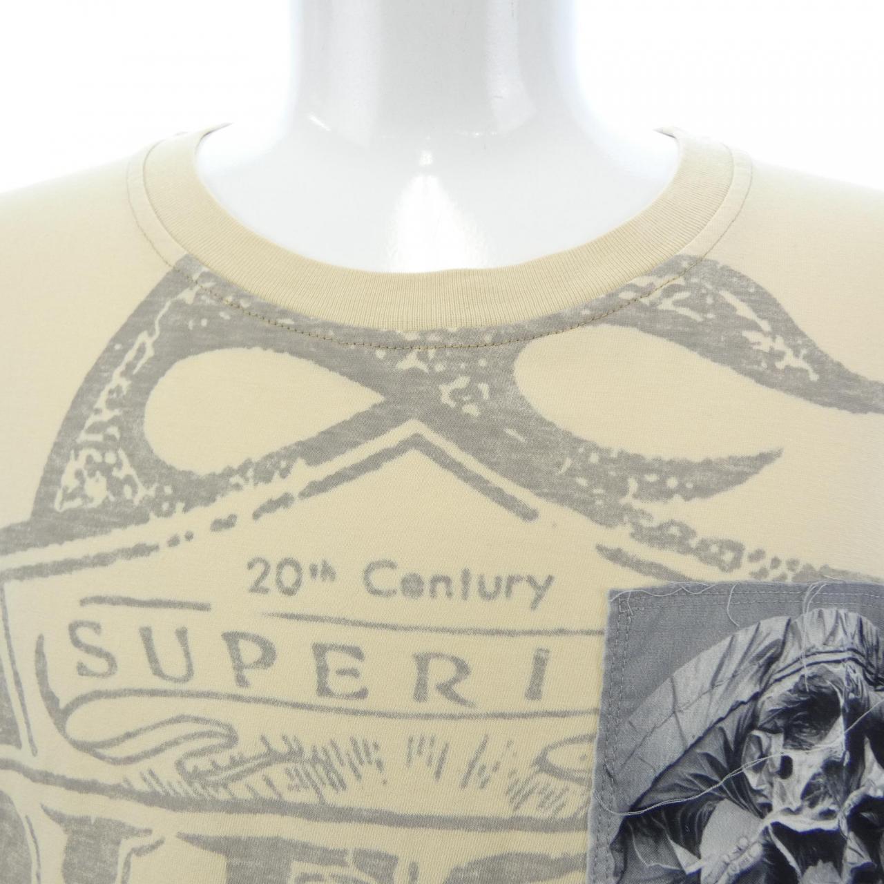 ディーゼル DIESEL T-BOXT-LS-SLITS-R5 Tシャツ