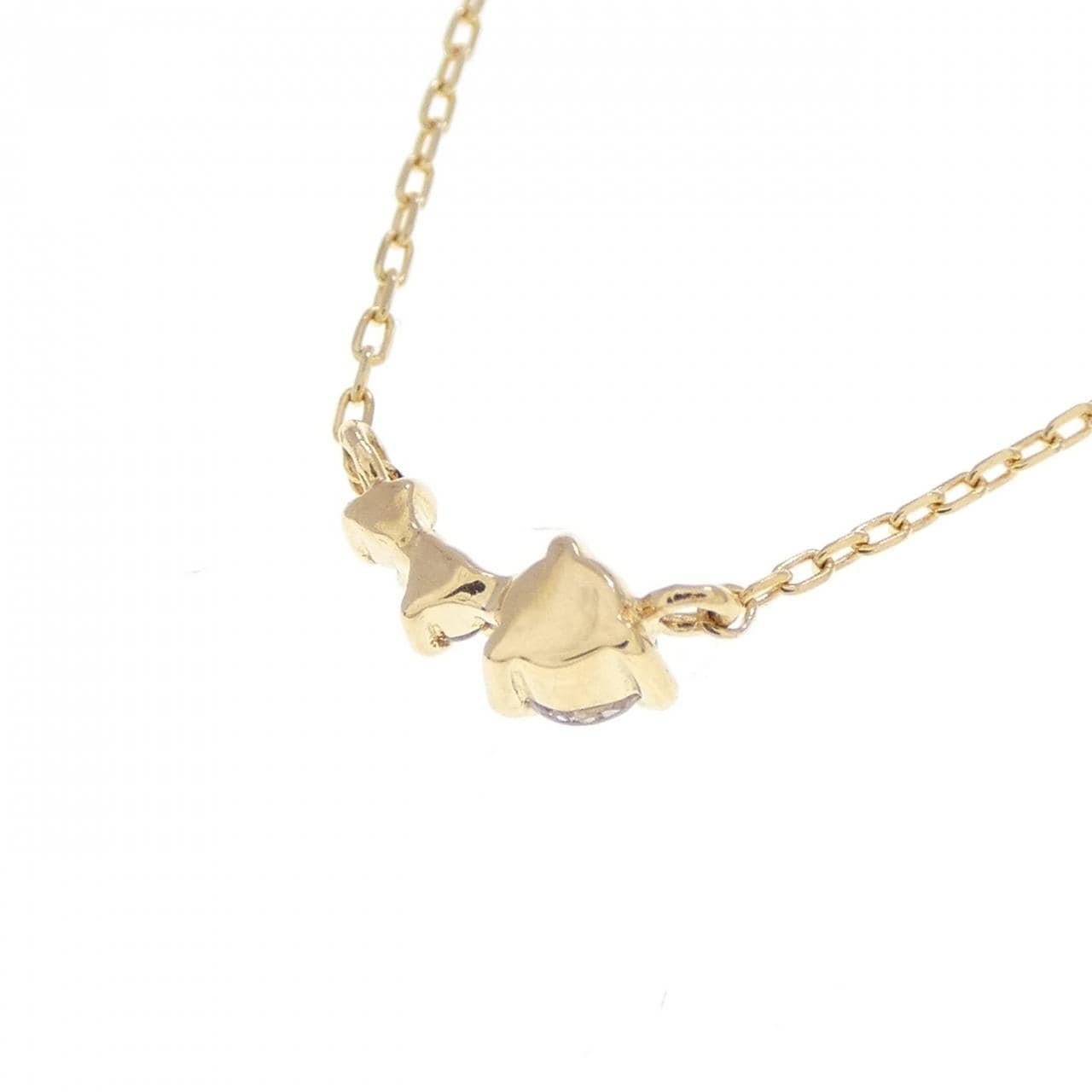 4゜C ダイヤモンド ネックレス