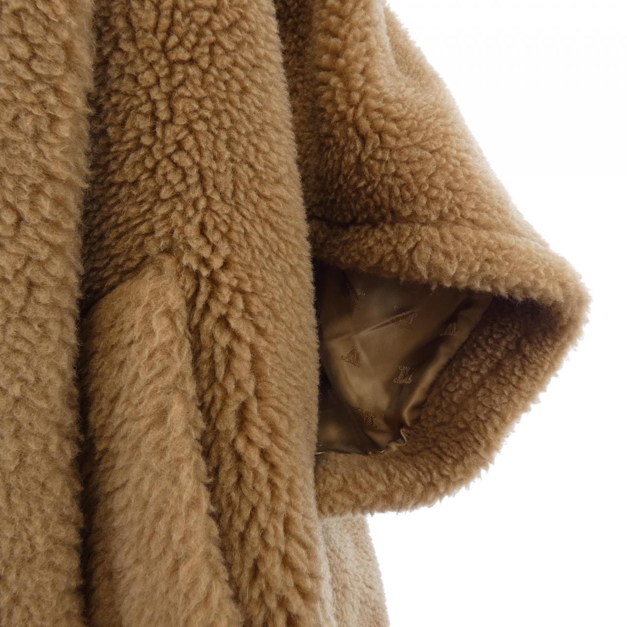 マックスマーラ Max Mara TEBE テディベア ケープ