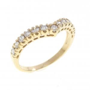 750YG ダイヤモンド リング 0.27CT