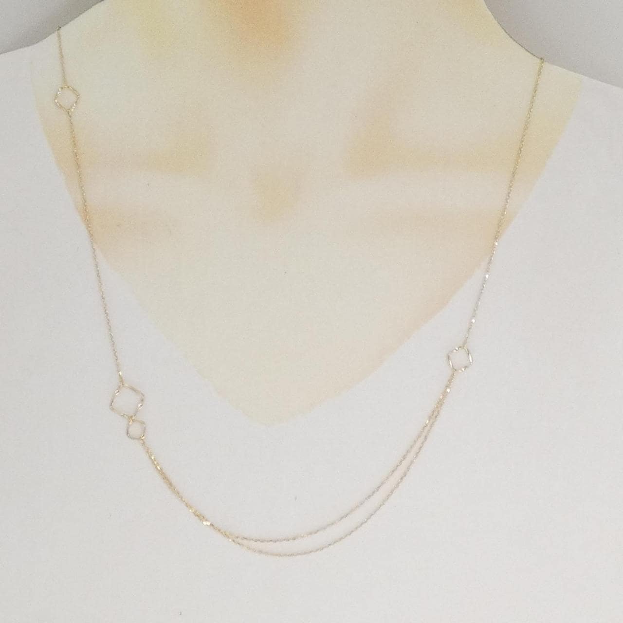 アガット K10YG ネックレス