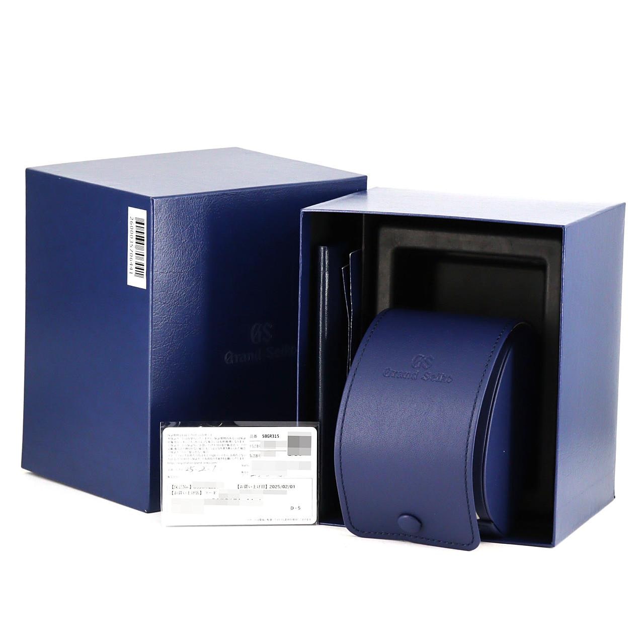 セイコー グランドセイコー･ヘリテージコレクション 9S65-00T0/SBGR315 SS 自動巻