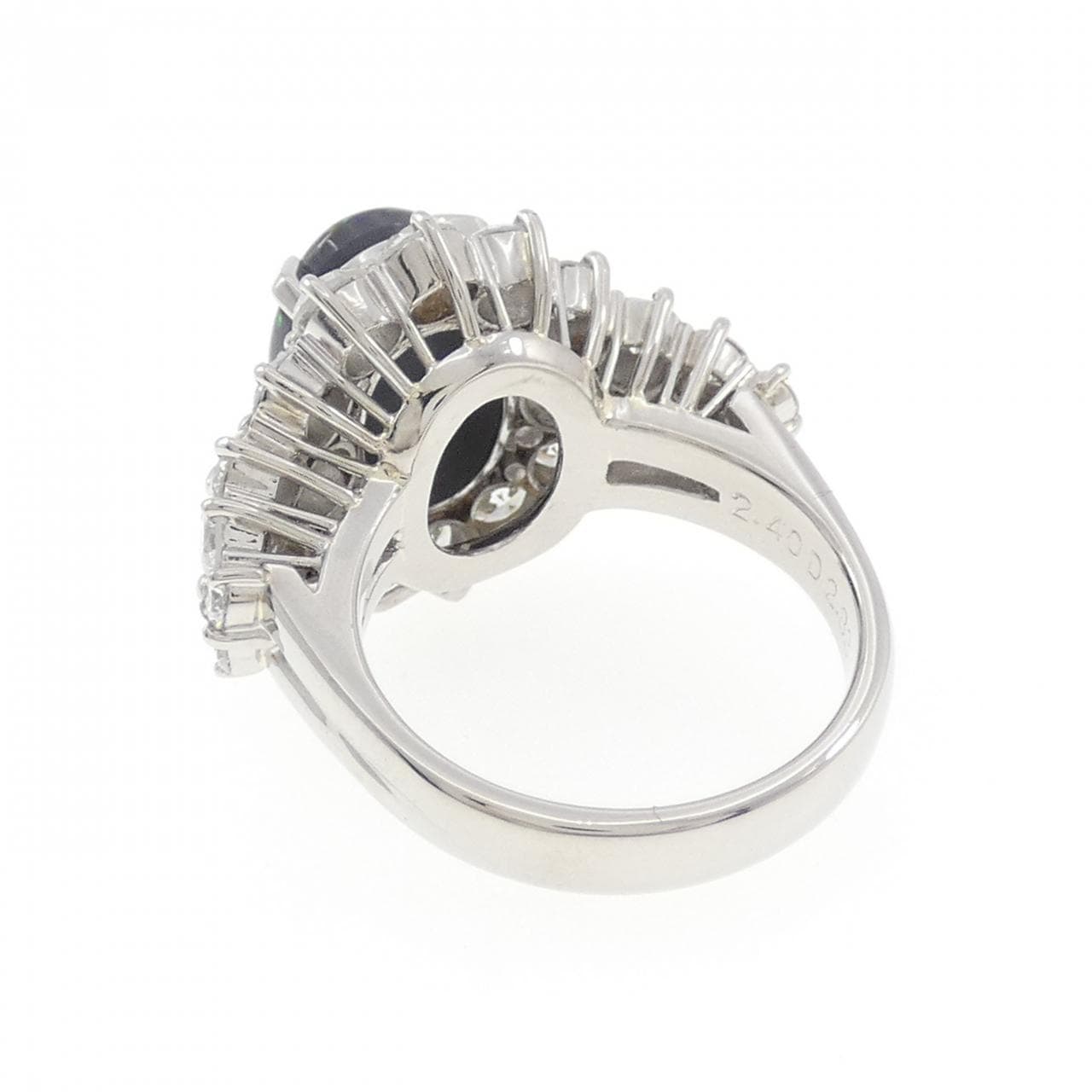 PT900 ブラックオパール リング 2.40CT