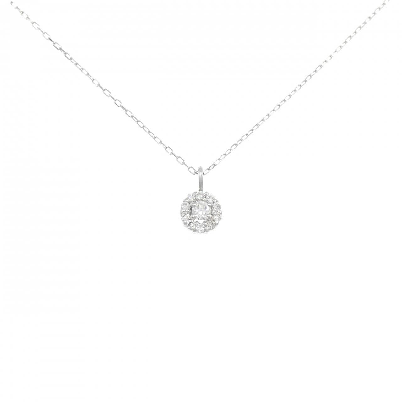 PT900 ダイヤモンド ネックレス 0.30CT