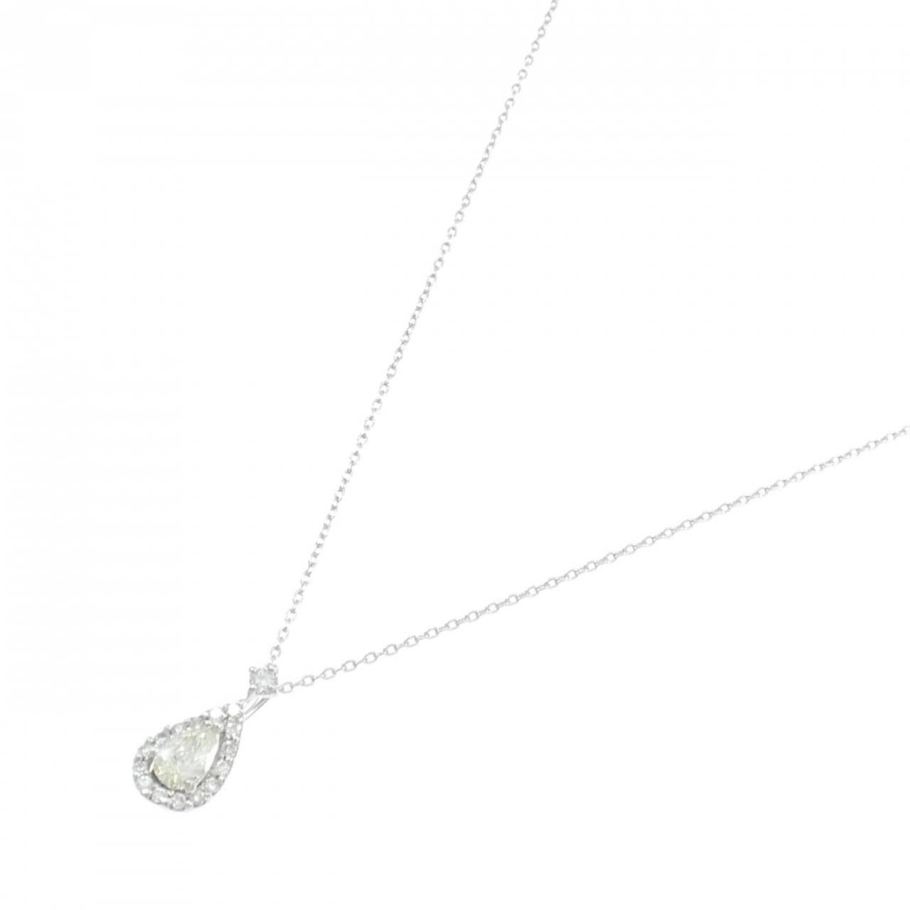 PT900/PT850 ダイヤモンド ネックレス 0.281CT