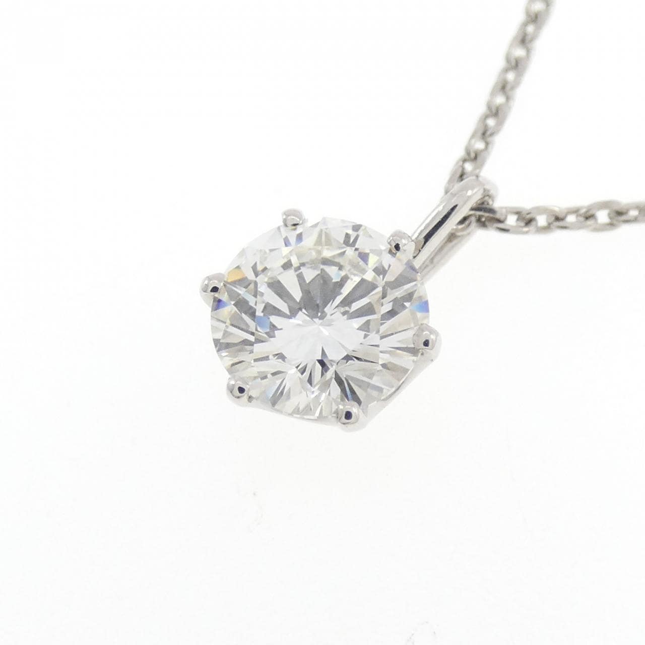 PT900/PT850 ダイヤモンド ネックレス 1.022CT I SI1 VG