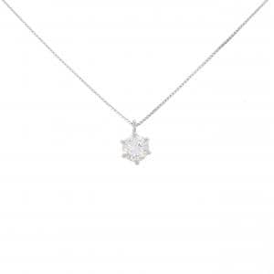 PT900/PT850 ダイヤモンド ネックレス 0.467CT F VVS2 VG