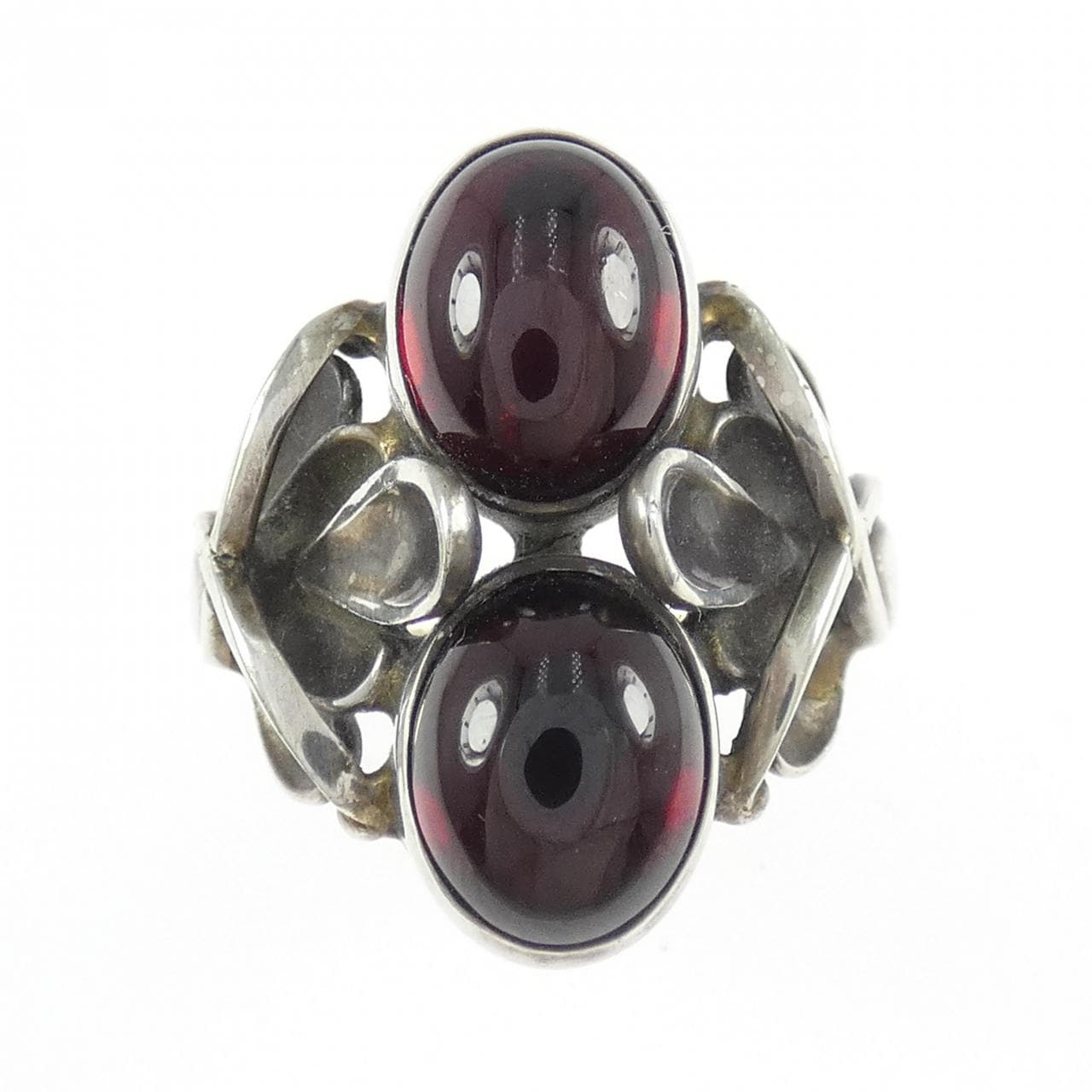 ジョージ ジェンセン ガーネット リング