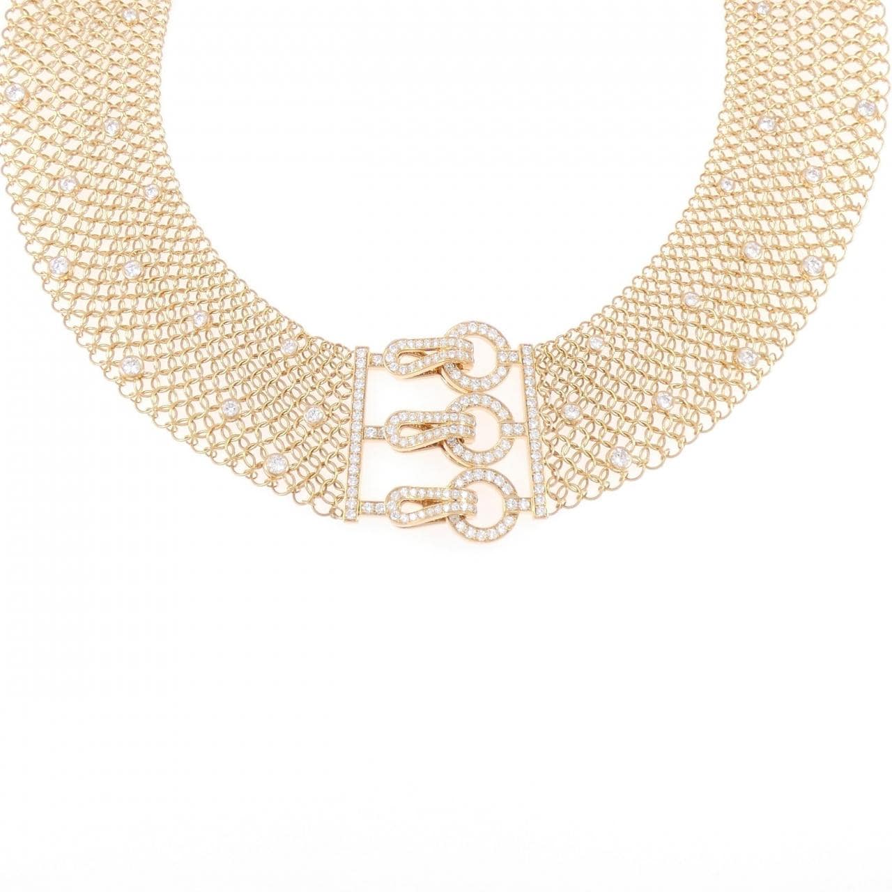 カルティエ ダイヤモンド ネックレス