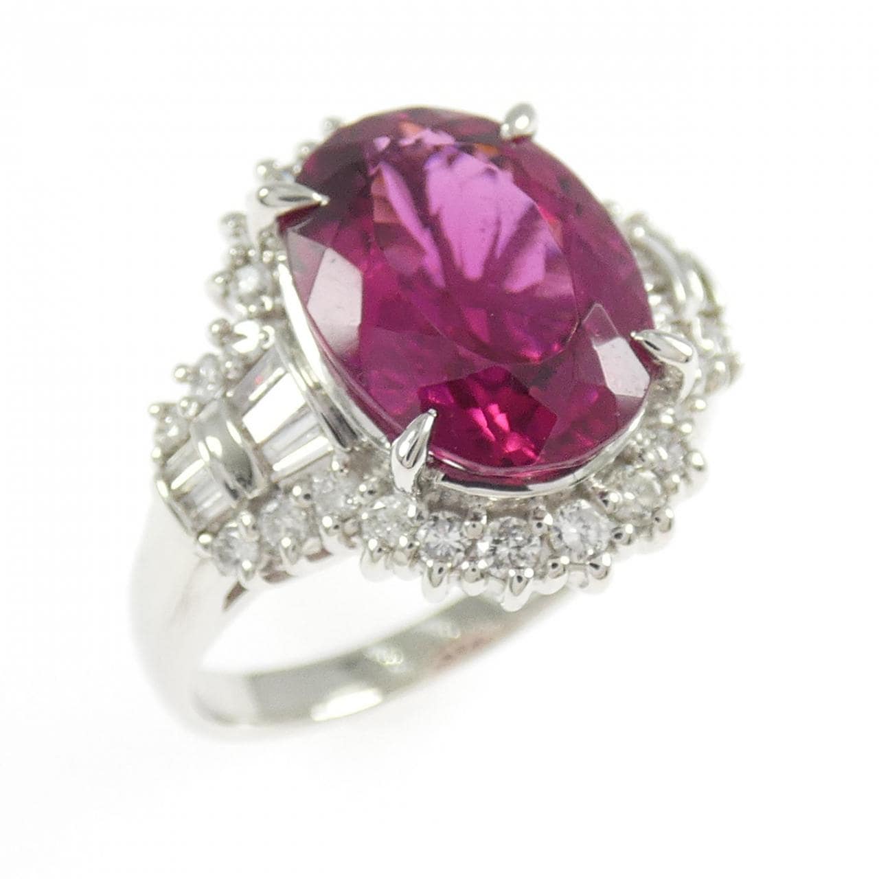 PT900 ルベライトトルマリン リング 3.45CT