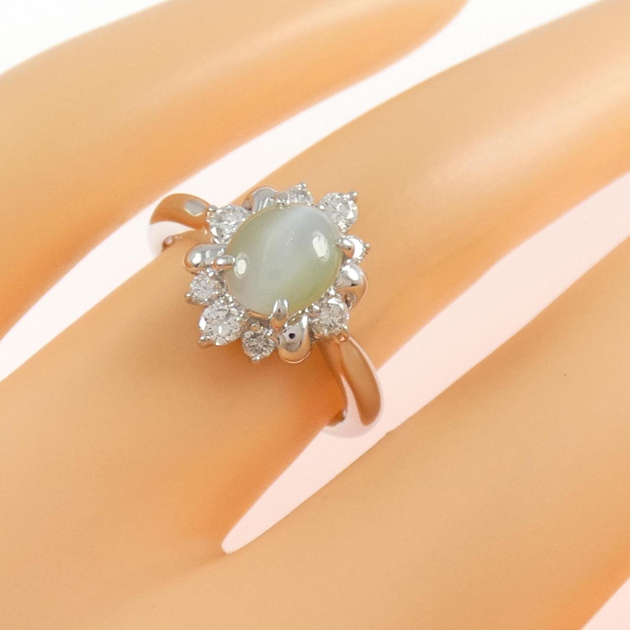 PT900 クリソベリルキャッツアイ リング 1.20CT