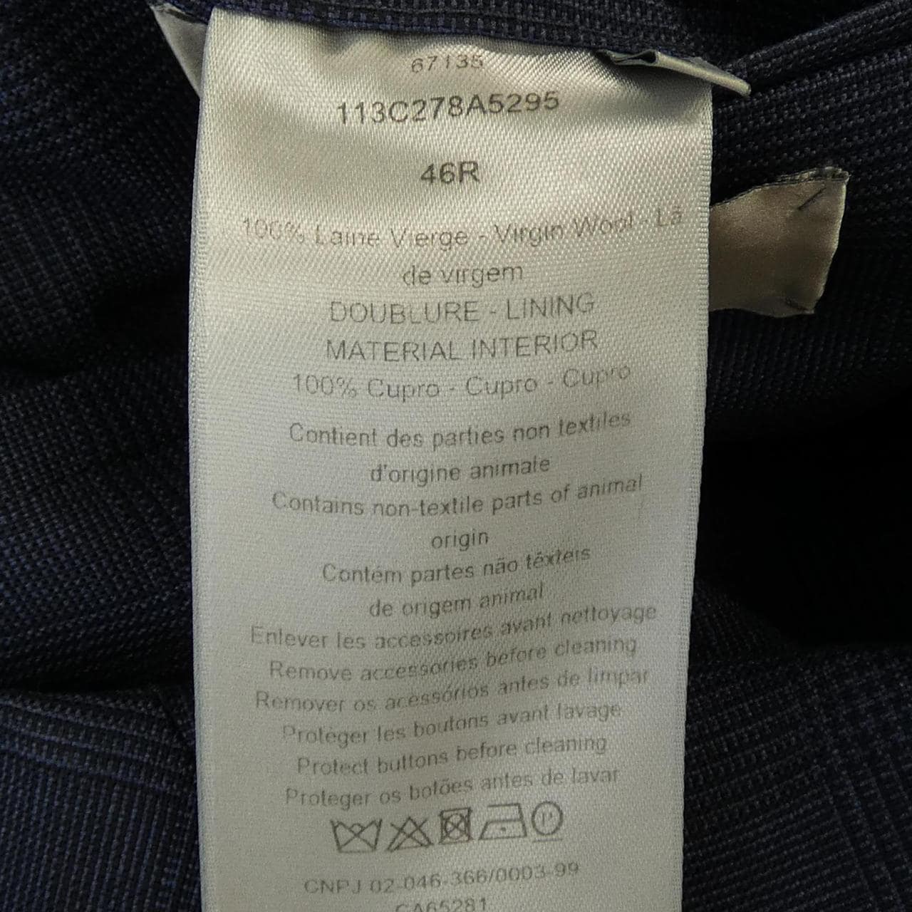 ディオール DIOR 113C278A5295 ジャケット