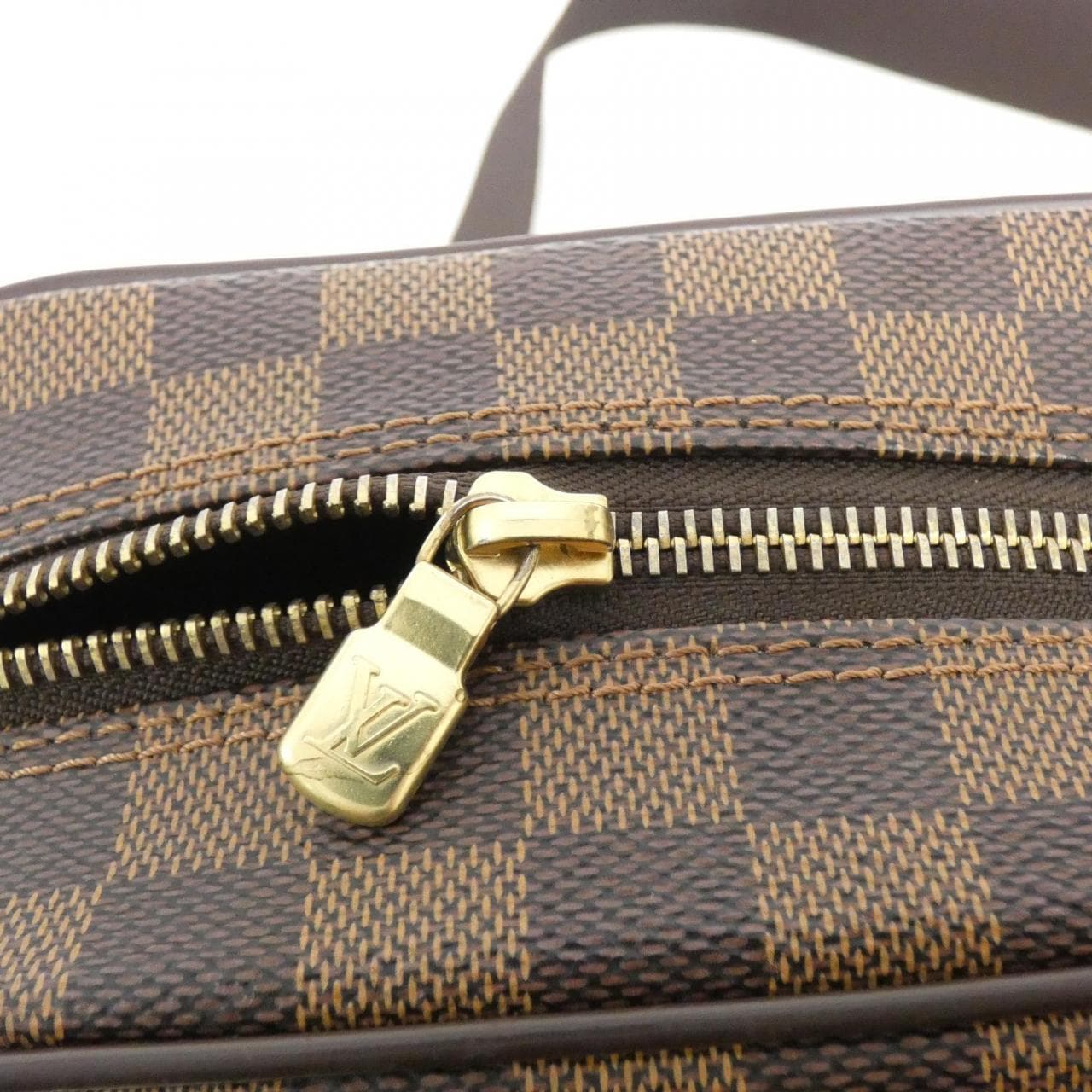 LOUIS VUITTON Damier Olaf PM N41442 Shoulder Bag