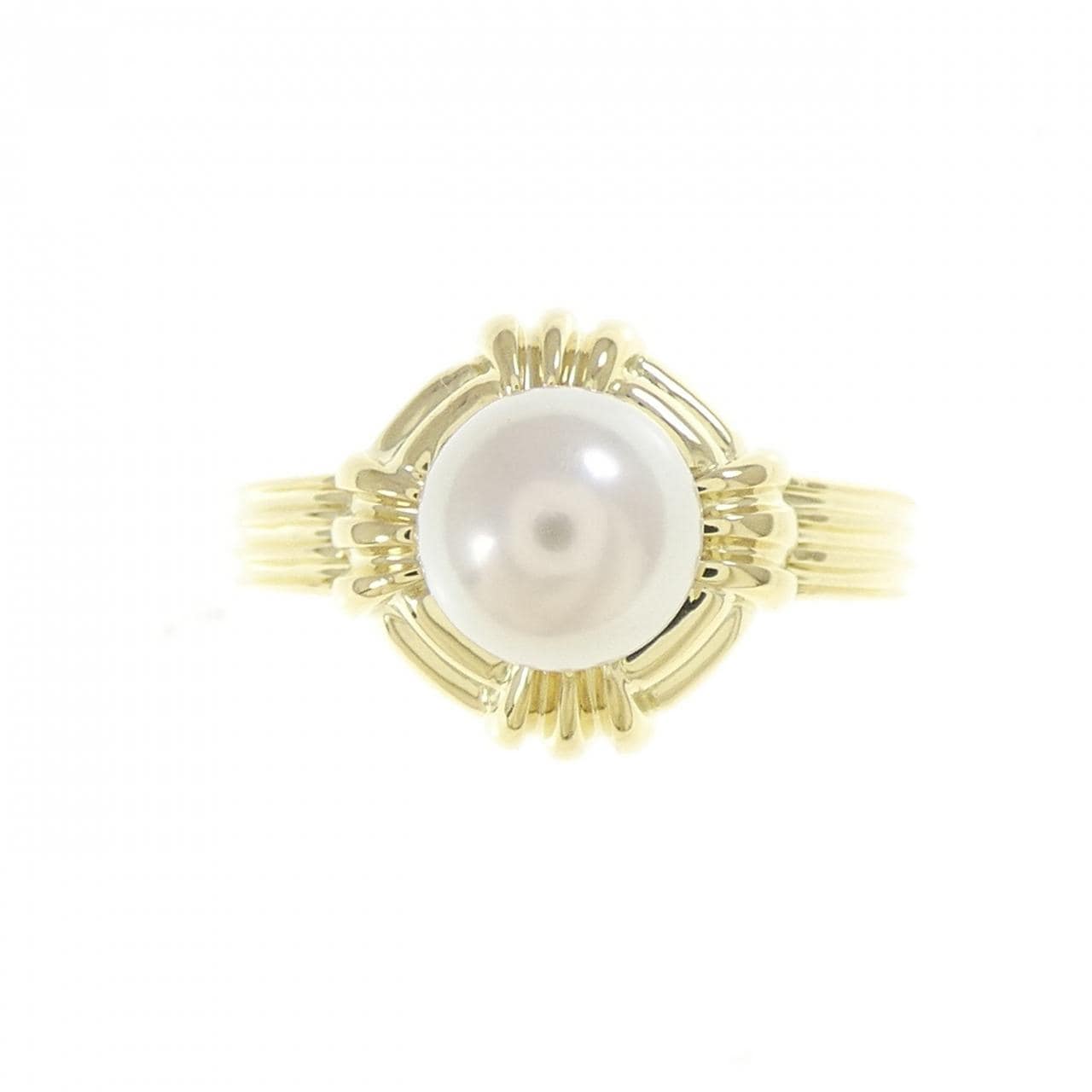 ティファニー アコヤパール リング 6.4mm