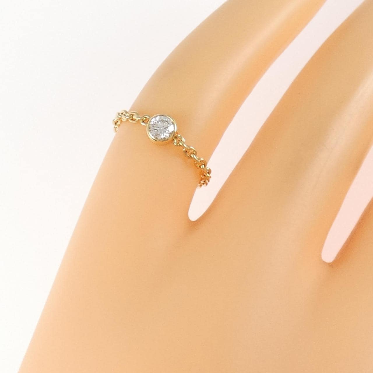 オレフィーチェ ダイヤモンド ピンキー リング 0.10CT