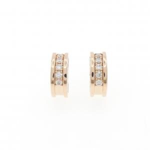 K18PG/PT900 ダイヤモンド ピアス 0.12CT