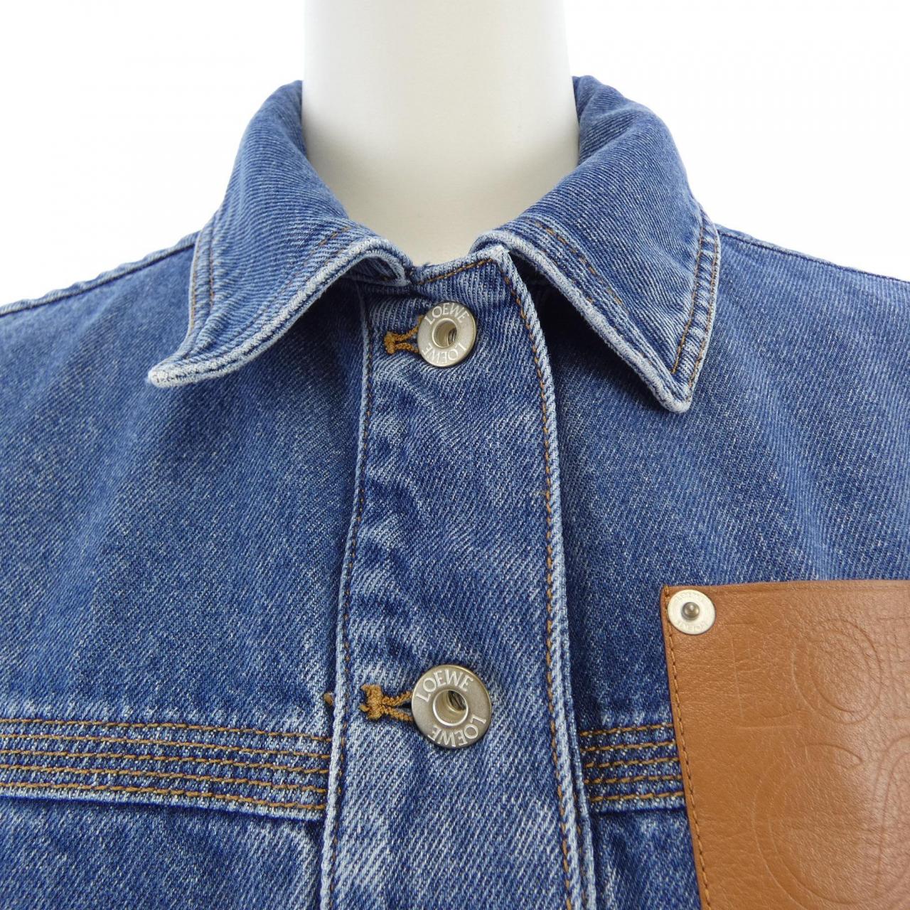 ロエベ LOEWE アナグラム ANAGRAM S359Y50X55 デニムジャケット