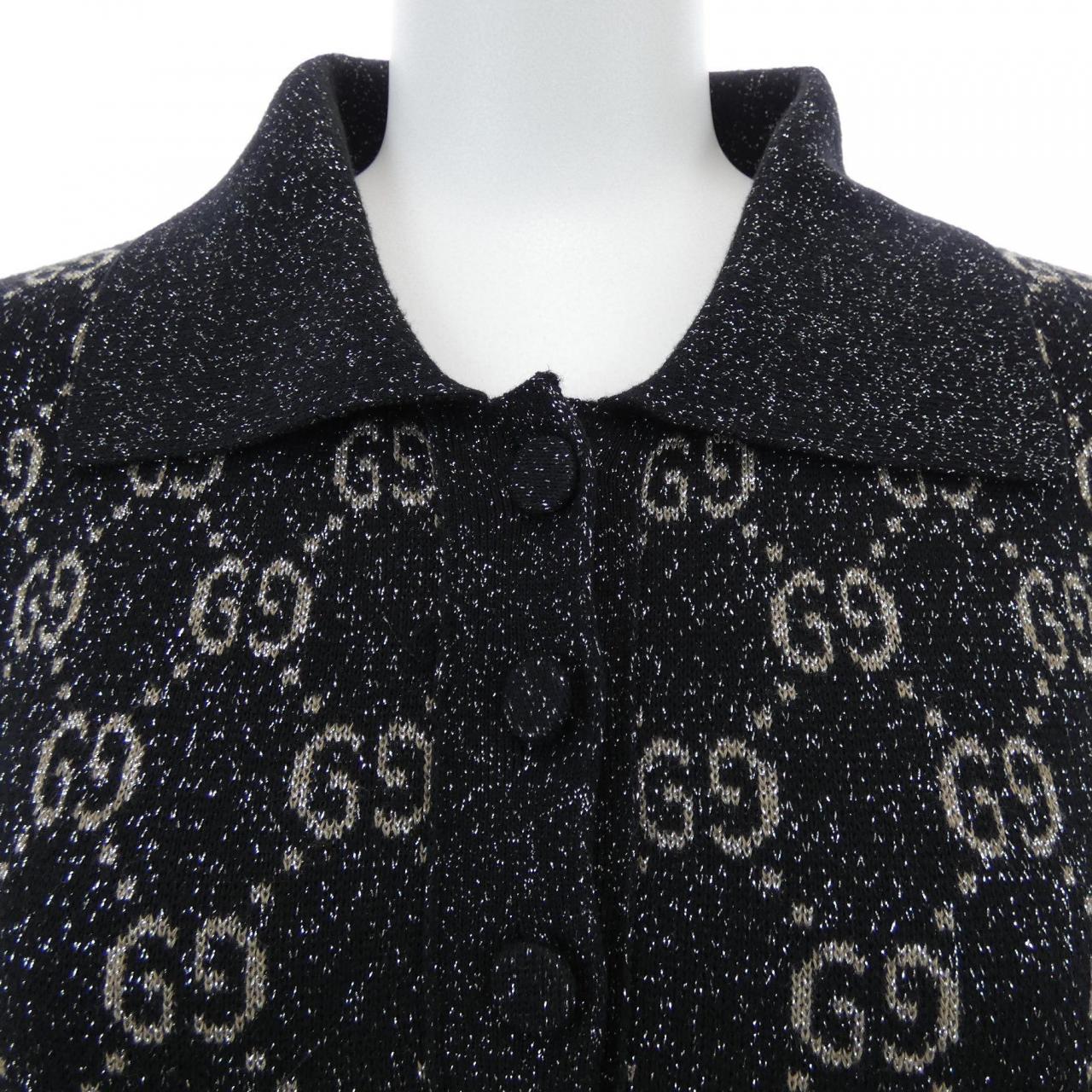 グッチ GUCCI ラメGGジャカード ポロドレス 678437 XKB54 ワンピース