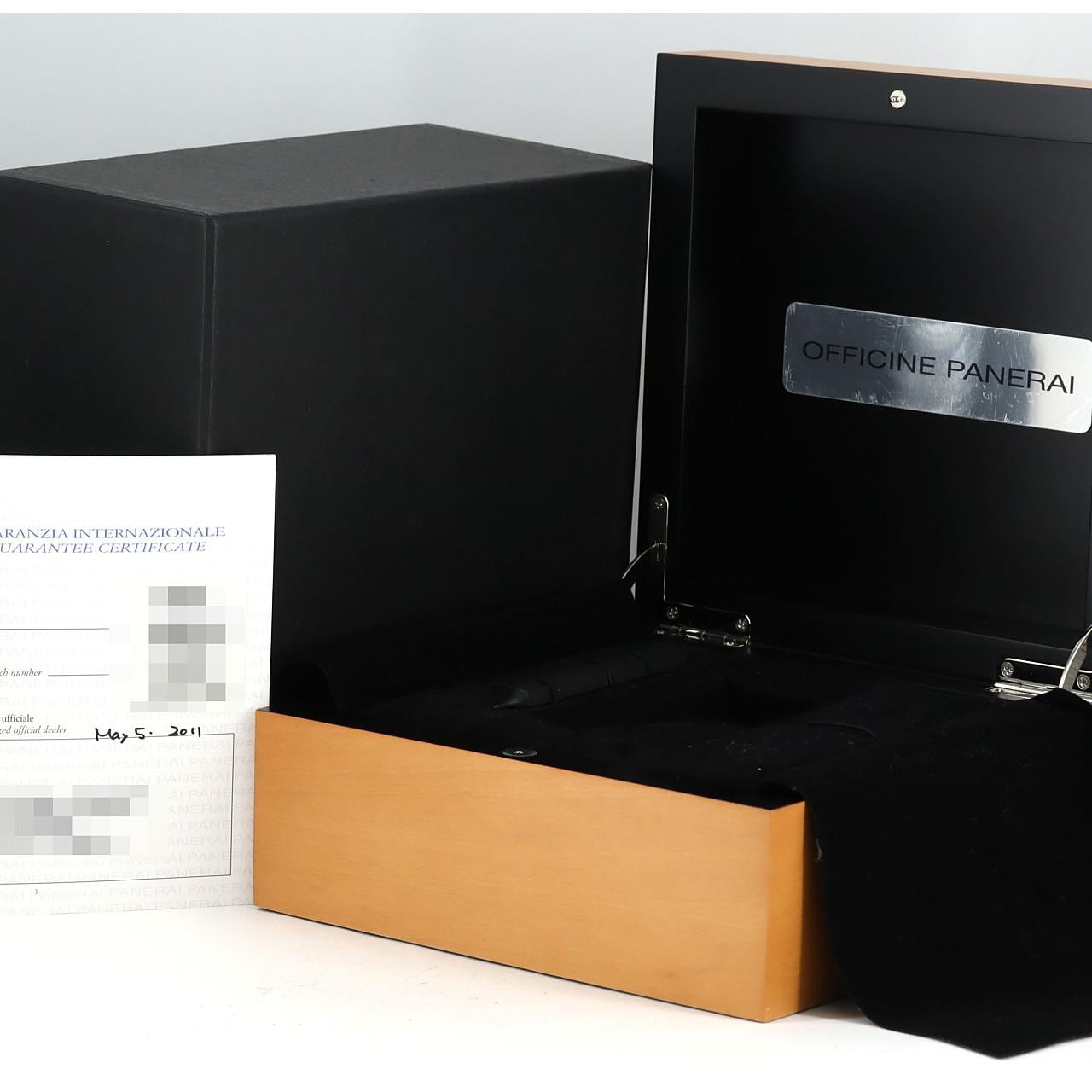 【ノーメンテナンス特価】パネライ ルミノールマリーナ1950 3DAYSチタニオ PAM00351 TI 自動巻