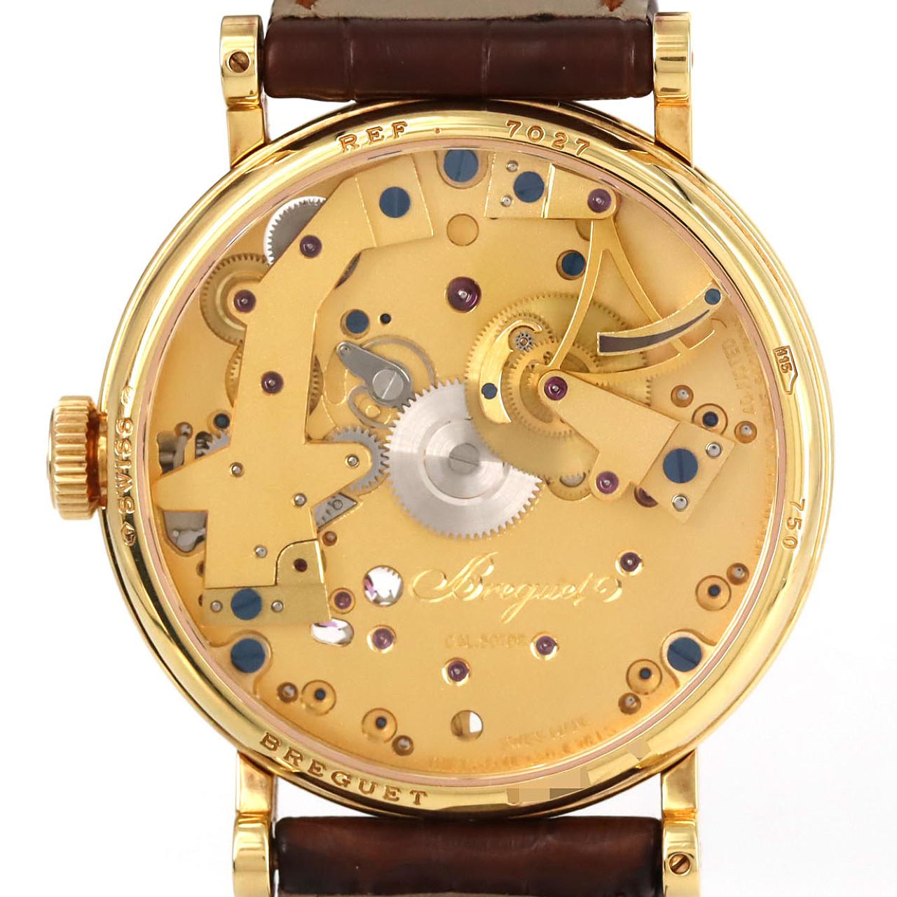 【ノーメンテナンス還元価格】ブレゲ トラディション YG 7027BA/11/9V6 YG 手巻