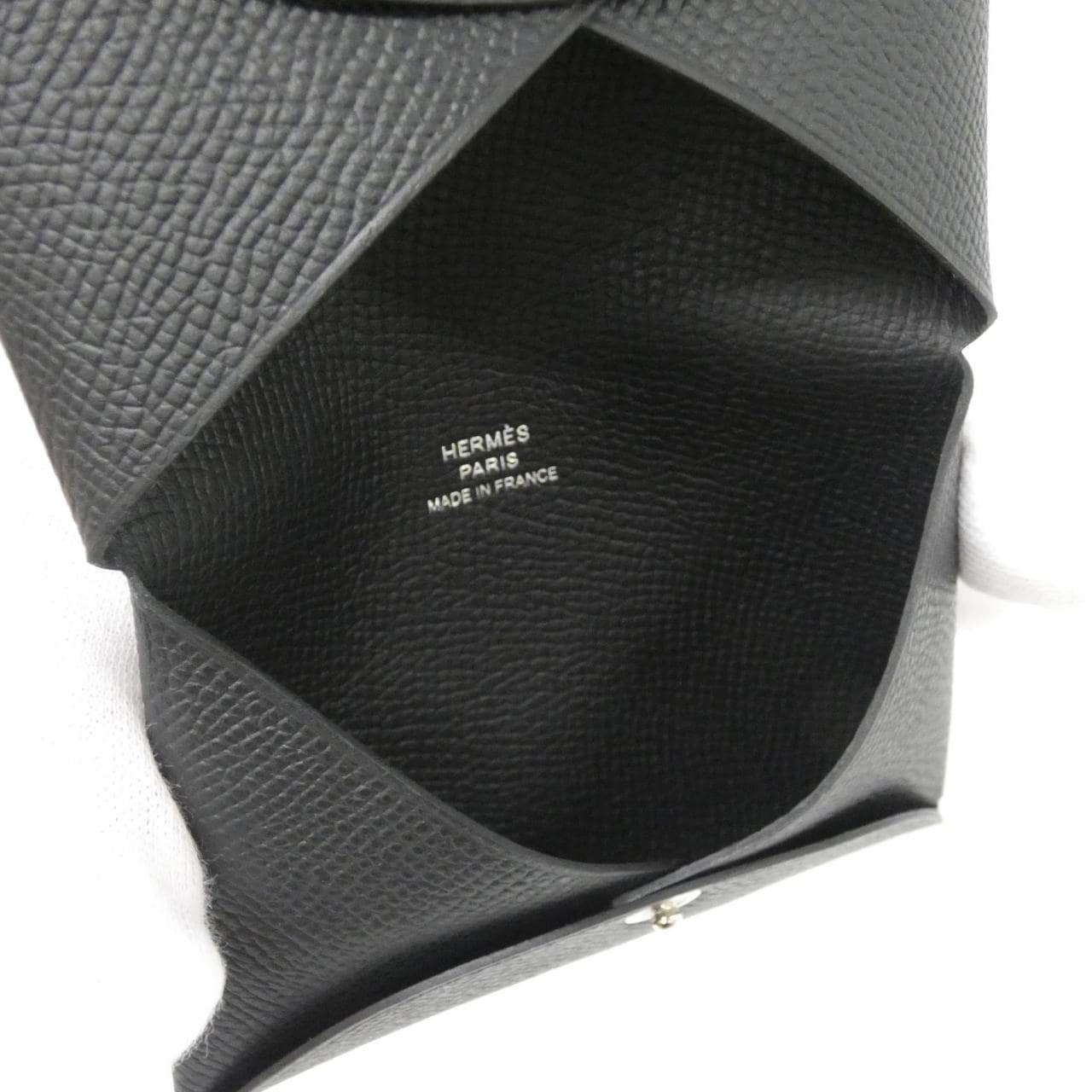 【未使用品】エルメス カルヴィ 044164CK カードケース