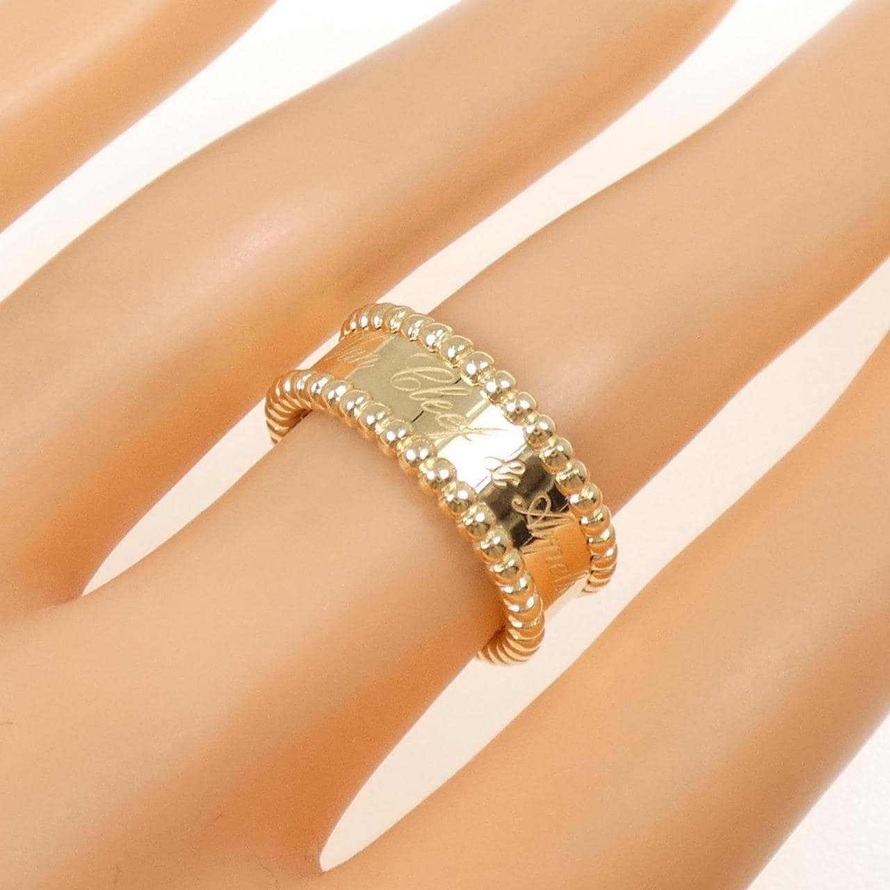 ヴァンクリーフ&アーペル ペルレ シニアチュール リング