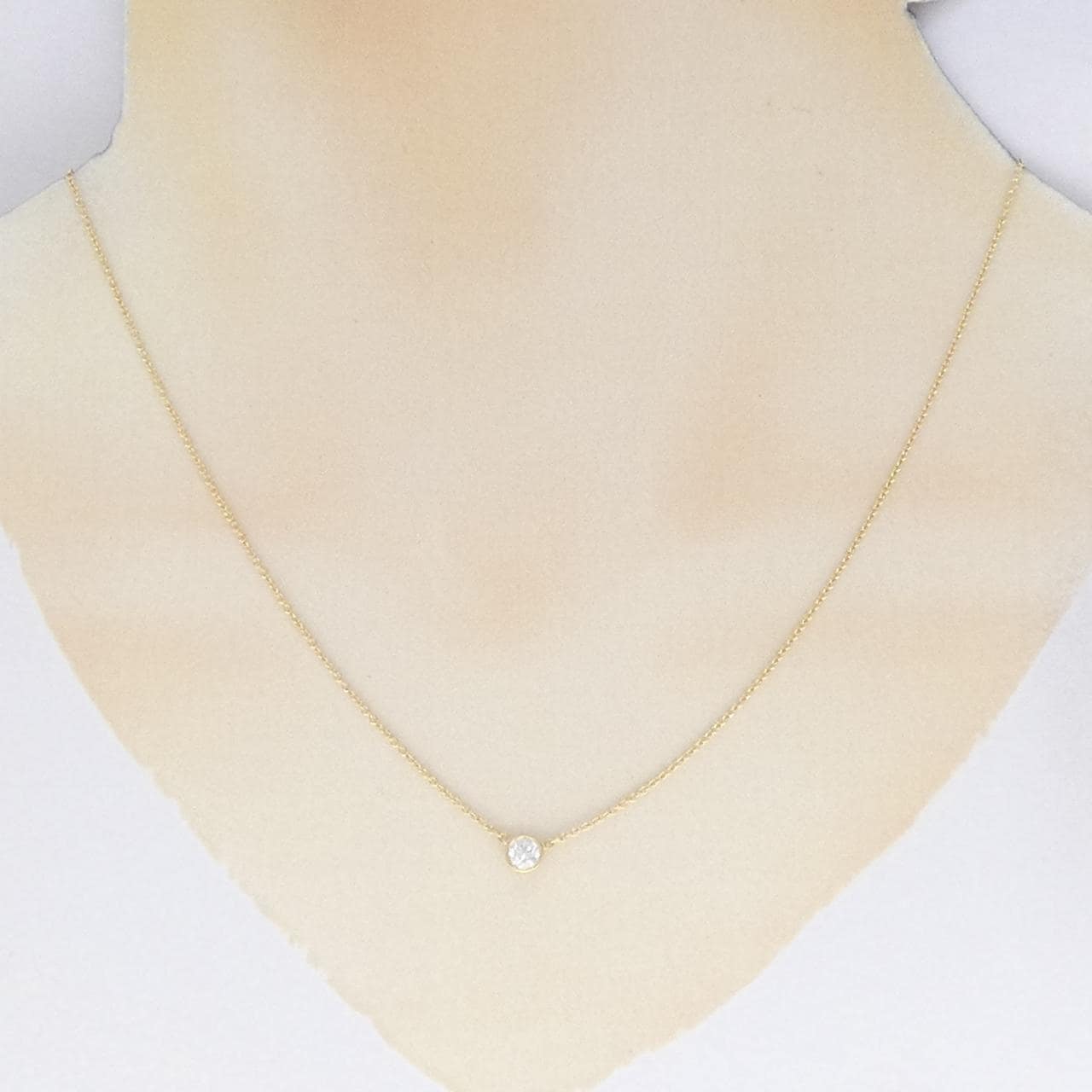 ティファニー バイザヤード ネックレス 0.23CT H VS2 3EXT