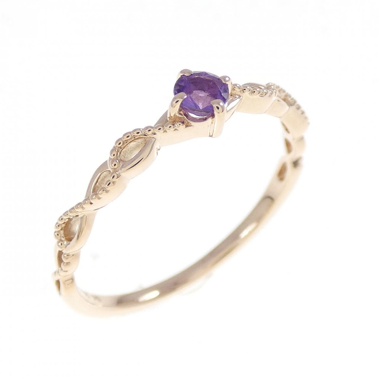 K10PG アメジスト リング