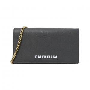 バレンシアガ ヴィル フォウン　ウォレット オン チェーン  579309 0OTGM チェーンウォレット