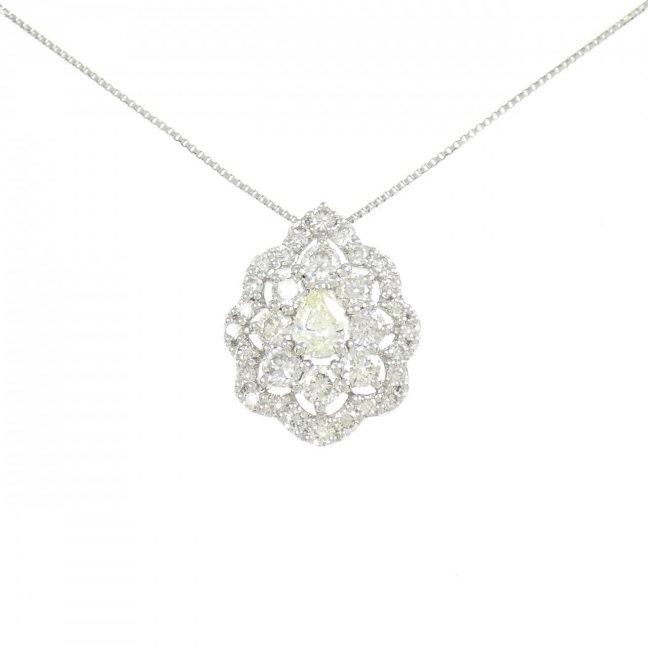 [BRAND NEW] PT Diamond Necklace 1.00CT