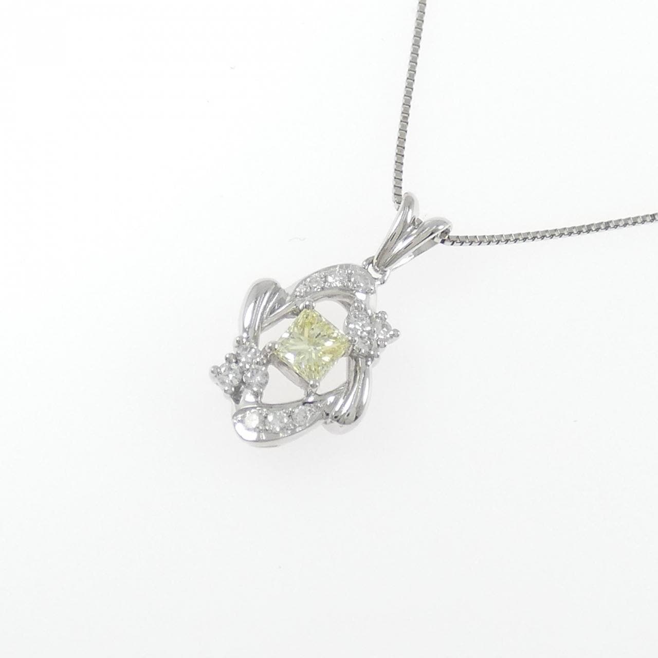 PT900/PT850 ダイヤモンド ネックレス 0.435CT