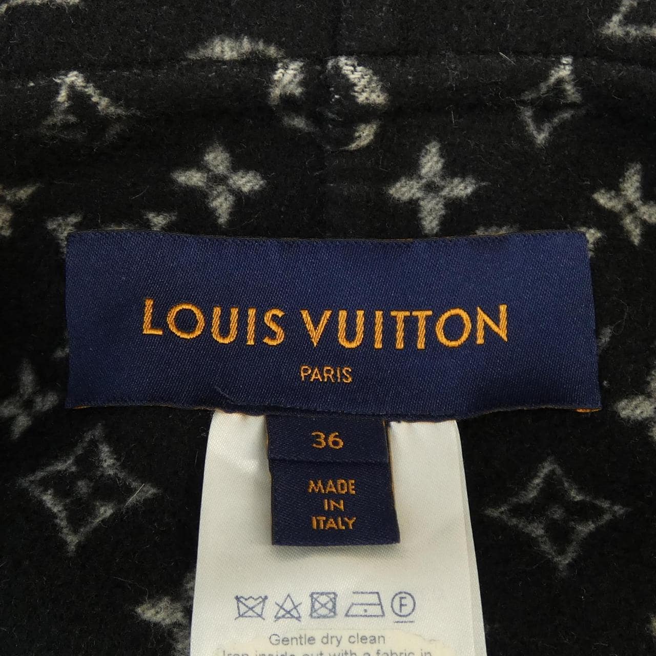 ルイヴィトン LOUIS VUITTON フーデッドケープ FICO17QWE ケープ
