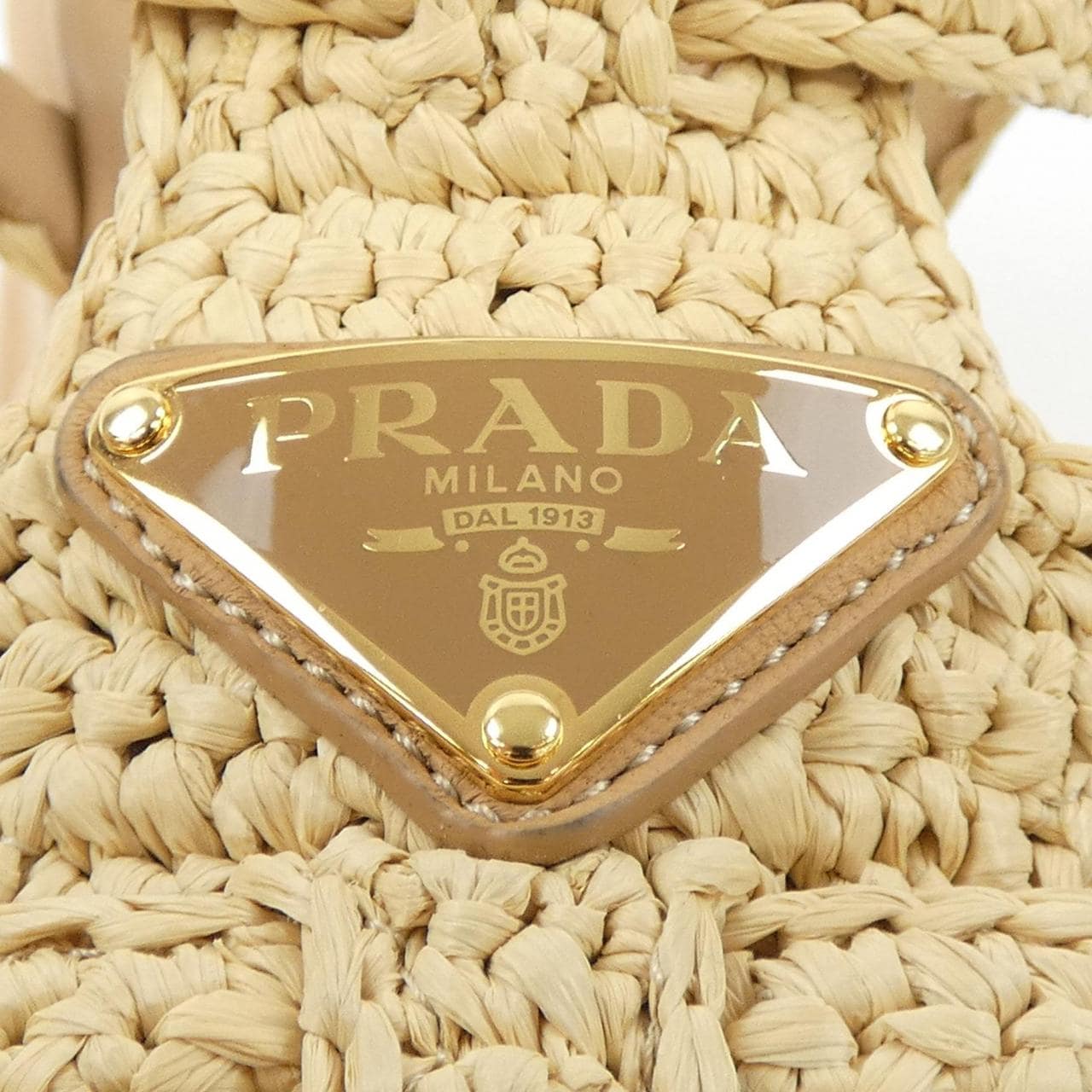 プラダ PRADA トライアングルロゴ 1X138N モノリス クロシェ サンダル