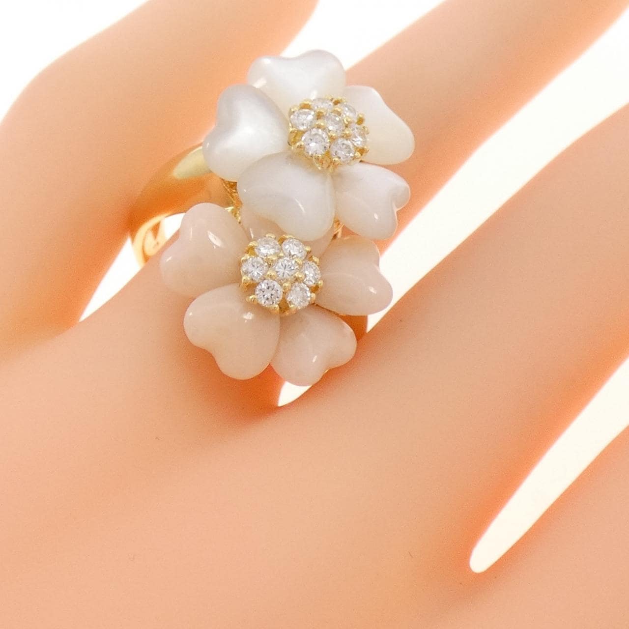 ポンテヴェキオ フラワー リング