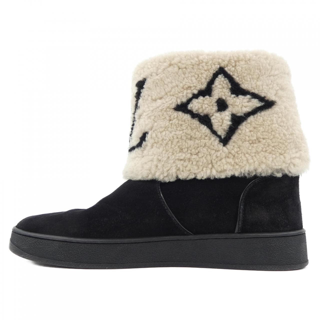 ルイヴィトン LOUIS VUITTON SNOW DROP FLAT ANKLE スノードロップライン ブーツ