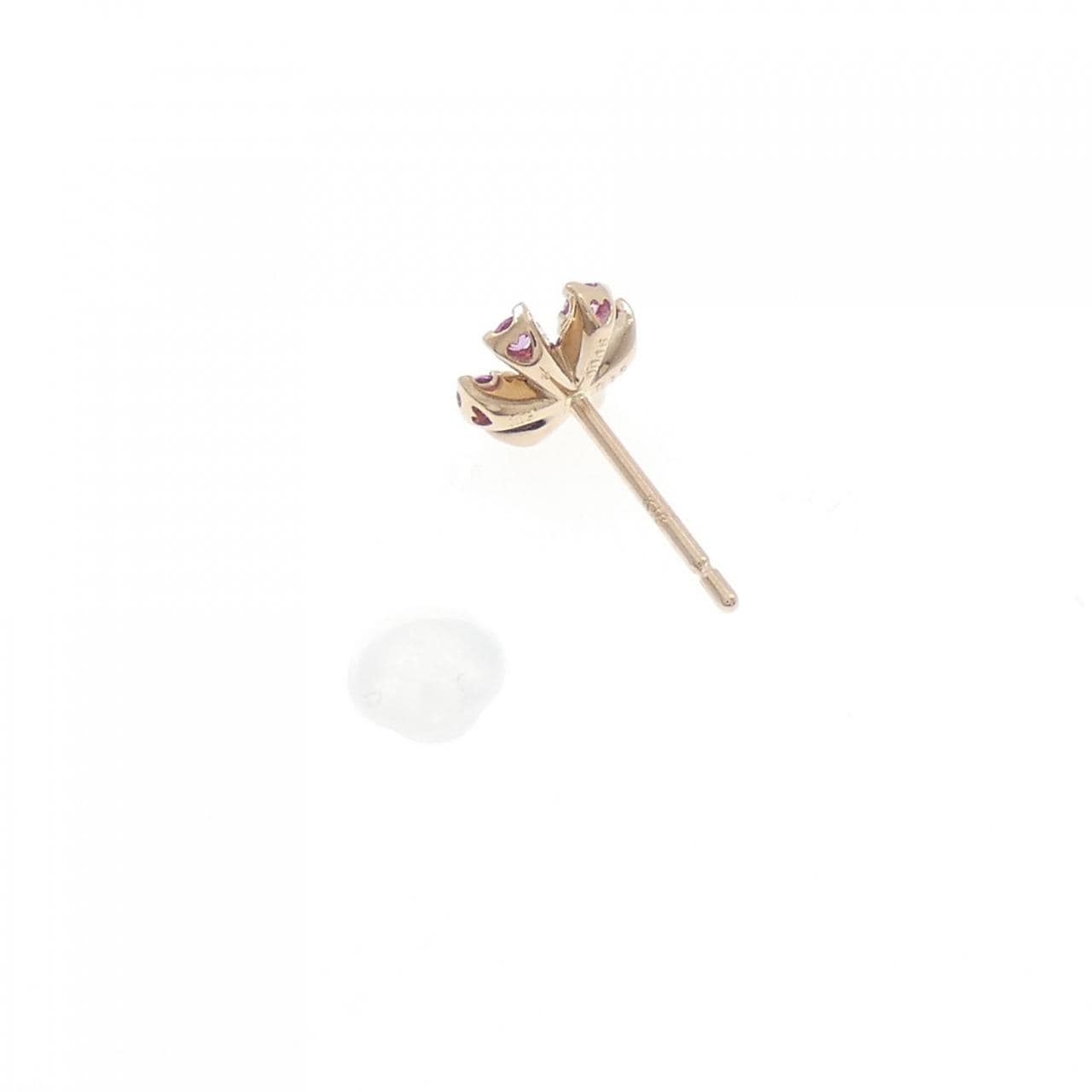ポンテヴェキオ サファイヤ ピアス 0.13CT 片耳