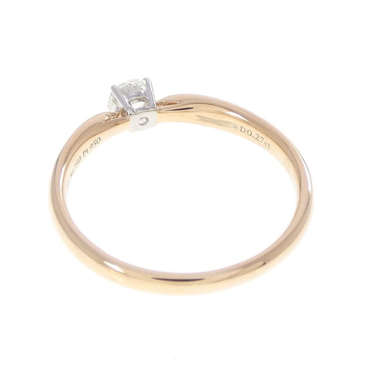 ティファニー ハーモニー リング 0.27CT H VS1 3EXT